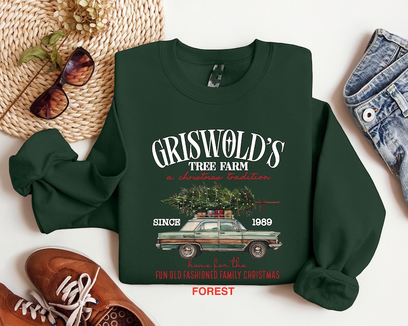 Christmas Sweatshirt Celebrate Grisworld's Christmas Vacation Christmas Sweatshirt Celebrate Grisworld's Christmas Vacation