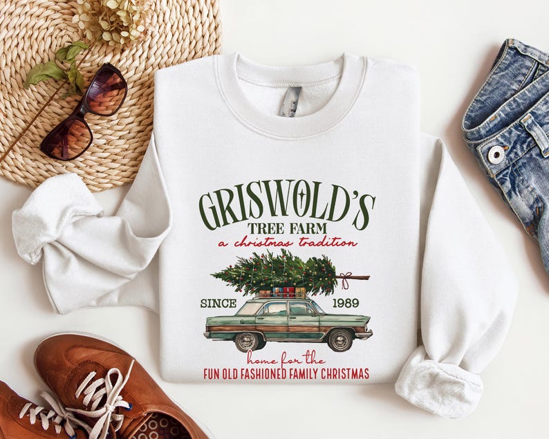 Christmas Sweatshirt Celebrate Grisworld's Christmas Vacation Christmas Sweatshirt Celebrate Grisworld's Christmas Vacation